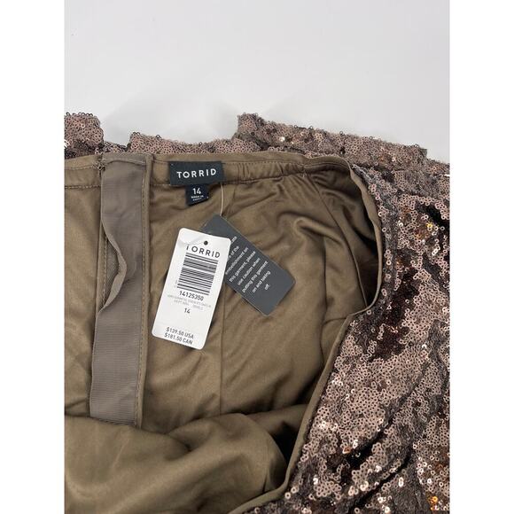 Torrid New Sequined Dress (B44#6) - Picture 3 of 9